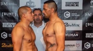 Paulo Boer wint dit weekend zijn gevecht via KO bij Enfusion