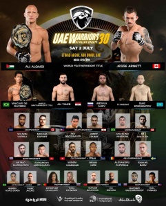 UAE Warriors 30 Full Fight Card