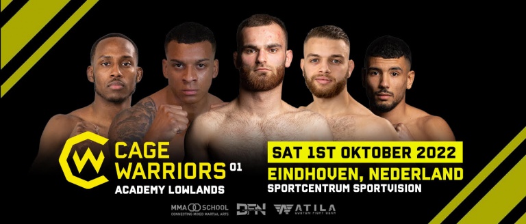 Cage Warriors Academy Lowlands 1 Nu Online voor onze leden