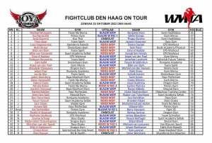 2022-1023 - Fight Club Den Haag on Tour