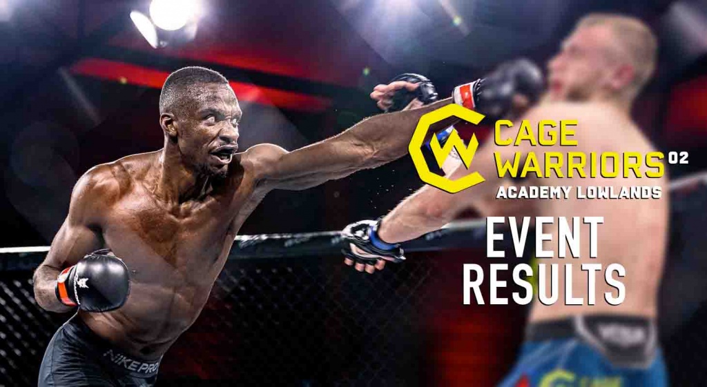 Gisteren vond Cage Warriors Academy Lowlands 2 plaats