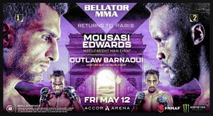 Bellator Paris- Mousasi vs.Edwards Poster