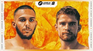 Cherif Larossi vs Freek van Iersel bij Levels Fight League 8