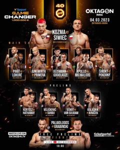 Oktagon 40 Fight Card