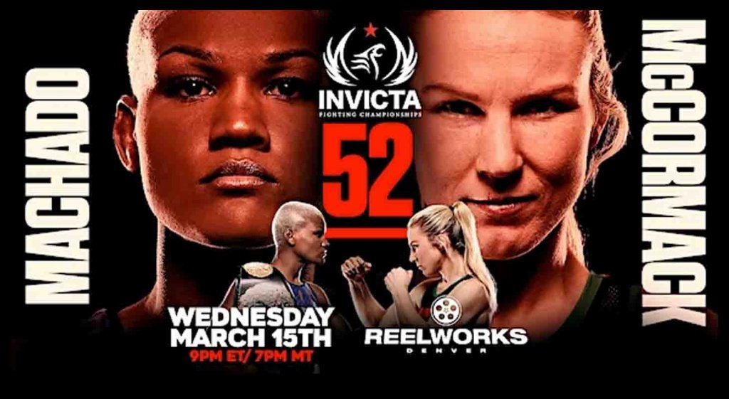 Invicta FC 52: Machado vs McCormack