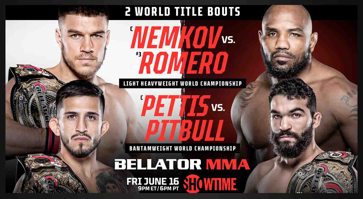 Bellator 297- Nemkov vs Romero Poster
