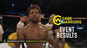 Cage Warriors 152- Manchester (Event Results)