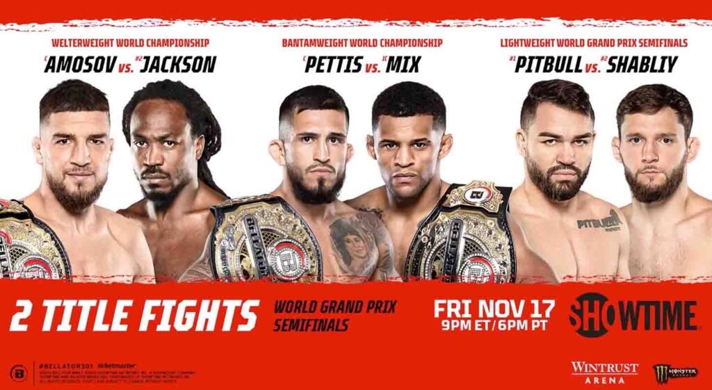 Bellator 301: Amosov vs Jackson