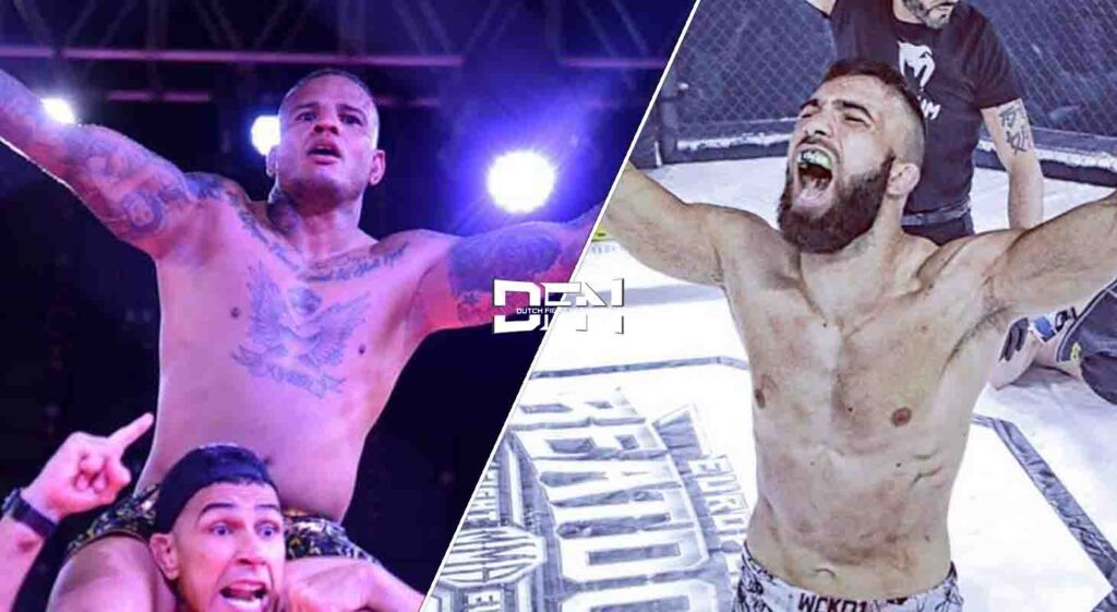 Trilogy fight tussen Joziro Boye en Gaetano Pirrello op EBD 9