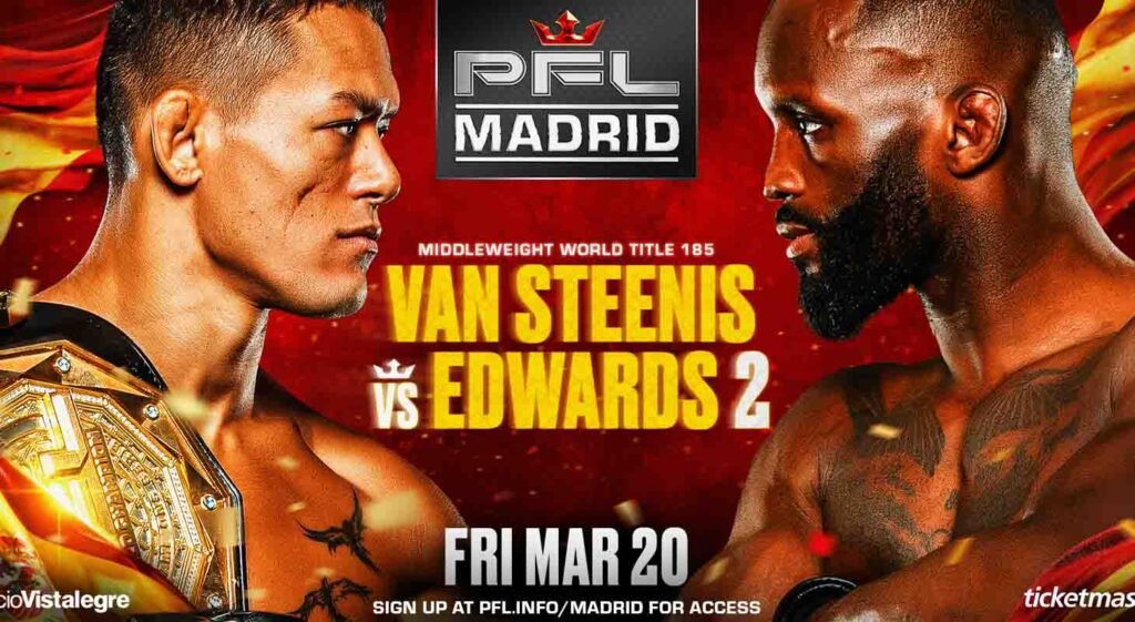 PFL Madrid: Van Steenis vs. Edwards 2