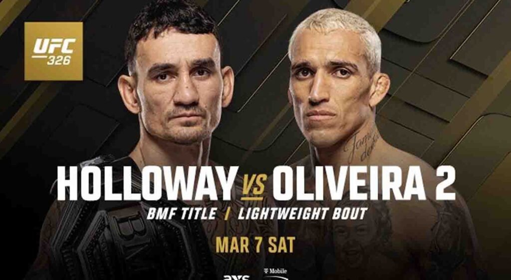 UFC 326: Holloway vs. Oliveira 2